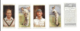 CJ64 - SERIE COMPLETE 50 CARTES CIGARETTES WILLS - CRICKETERS 1928 - Wills