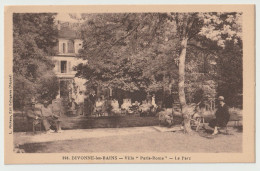 01 - DIVONNE LES BAINS - Villa " Paris-rome " Le Parc - Cpa - Ain - Divonne Les Bains