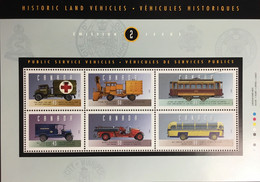 Canada 1994 Historic Land Vehicles Sheetlet MNH - Unused Stamps