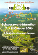 CPM - ATHLETISME - COURSE A PIED - SCHWARZWALD MARATHON 2006 - BRAUNLINGEN - DONAUESCHINGEN - Athlétisme