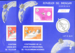 Astronautica 1965. 2 Foglietti (minimi Difetti). - Paraguay