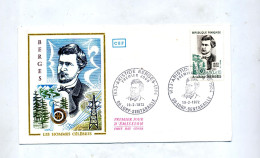 Lettre Fdc 1972 Lorp Berges - 1970-1979