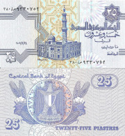 Egypt 25 Piastres 2006 (2006/9/24) P-57g(2) UNC - Egypte