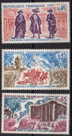 France 1971 Y&T 1678 à 1680 , Neufs- Histoire De France - 4è Série - Gomme OK - Unused Stamps