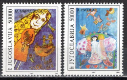 Yugoslavia 1993 - Children For Peace - Mi 2599-2600 - MNH**VF - Neufs