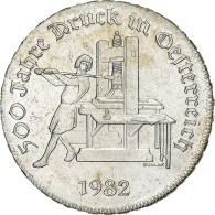 Autriche, 500 Schilling, 1982, Vienne, Argent, SUP+, KM:2957 - Oesterreich