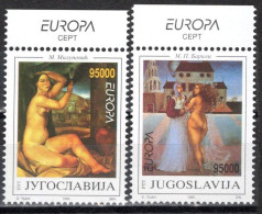 Yugoslavia 1993 - Europa Cept - Mi 2603-2604 - MNH**VF - Unused Stamps