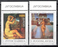 Yugoslavia 1993 - Europa Cept - Mi 2603-2604 - MNH**VF - Neufs