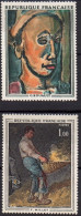 France 1971 Y&T 1672-1673, Neufs-  œuvres D'art, Musée Imaginaire - 1971 - Gomme OK - Unused Stamps