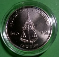 Thailand 20 Baht 2023, 130th An. Public Prosecution Institution, KM Y# 595, Unc Capsuled - Thailand