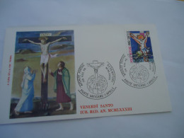 VATICAN  COVER FDC  1984  POPES  VI    ANNO SANTO - Papi