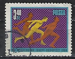 Poland 1966  Leichtathletik-Europameisterschaften  (o) Mi.1685 - Used Stamps