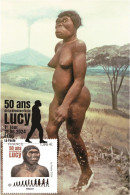 France 2024 - 50 Ans De La Decouverte De Lucy Carte Maximum - 2020-…