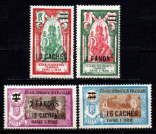 Inde - 1927 -  Tb Antérieurs Surch - N° 81 à 84 - Neuf * - MLH - Nuevos