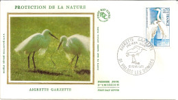 278 --- 01 VILLARS LES DOMBES 1er Jour FDC Aigrette Garzette - 1849-1876: Période Classique