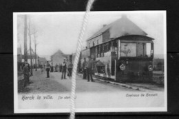 PHOTo  HERCK DE STAD TRAM  LIMBURG BELGIE BELGIQUE REPRO - Herk-de-Stad