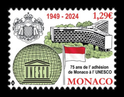 Monaco 2024 Mih. 3685 Monaco's Membership In UNESCO MNH ** - Unused Stamps