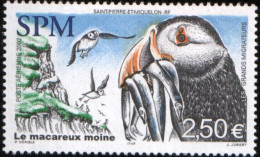 Saint Pierre Et Miquelon YV PA 82 MNH 2002 Macareux Moine - Entenvögel