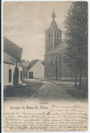 Haine St. Pierre - (La Louvière) - Souvenir De Haine St. Pierre - L'Eglise - 1901 - La Louvière