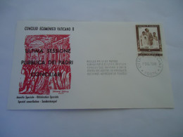 VATICAN    COVER FDC 1965 ANNIIVERSARES PUBLICA DEL PADRI - Other & Unclassified