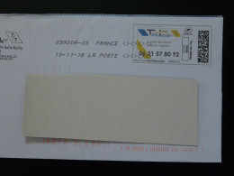 Taxi De Saone Et Loire Timbre En Ligne Montimbrenligne Sur Lettre (e-stamp On Cover) Ref TPP 5336 - Timbres à Imprimer (Montimbrenligne)