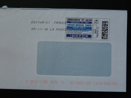 Ambulance Timbre En Ligne Montimbrenligne Sur Lettre (e-stamp On Cover) Ref TPP 5338 - Timbres à Imprimer (Montimbrenligne)