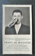 FRANS DE WACHTER ° RIJMENAM 1921 + PUTTE- GRASHEIDE 1956 / MALVINA VAN DE WEYNGAERDT - Santini