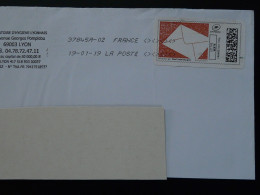 Lettre Enveloppe Timbre En Ligne Montimbrenligne Sur Lettre (e-stamp On Cover) Ref TPP 5349 - Timbres à Imprimer (Montimbrenligne)