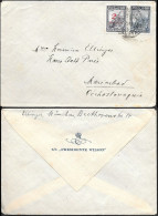 Turkey Cover Mailed To Czechoslovakia 1930s. Ovpr Stamp - Covers & Documents