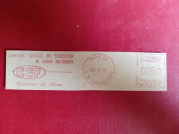 V0727 Red Meter Cut  -Suomi Finland  KOKKOLA  1976   - FREISTEMPEL  EMA - Fabriken Und Industrien