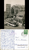 Ansichtskarte Frankfurt Am Main Hauptwache, Straßenbahn - Fotokarte 1966 - Frankfurt A. Main