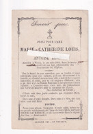 Marie Louis :  Wéris 1829 - 1866 - Santini