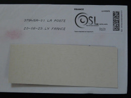 Logo St-Leonard Timbre En Ligne Montimbrenligne Sur Lettre (e-stamp On Cover) Ref TPP 5405 - Francobolli Stampabili (Montimbrenligne)