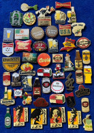 77820-collection De 54 Pin's. .Bière. Pression. Chope .bistrot. Boisson. - Beer