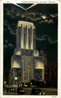 Chicago - Palmolive Building By Night - Chicago