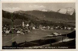 Oberstaufen, Allgäu Mit Hochgrat Und Rindalphorn - Oberstaufen