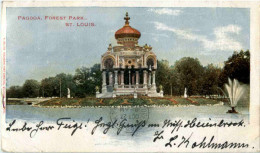 St. Louis - Pagoda - Forest Park - St Louis – Missouri