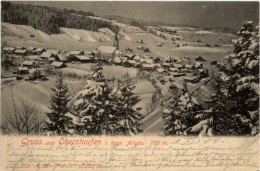 Gruss Aus Oberstaufen, Allgäu Winterlandschaft - Oberstaufen