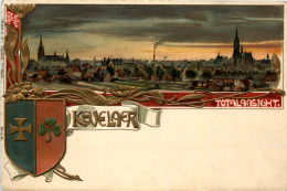 Kevelaer - Litho - Prägekarte - Kevelaer