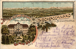 Hotel Höchenschwand Im Schwarzwald - Litho - Waldshut-Tiengen