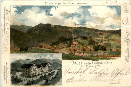 Gruss Von Der Louisenhöhe Bei Freiburg - Litho - Freiburg I. Br.