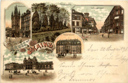 Gruss Aus Mainz - Litho - Mainz