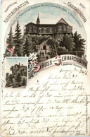 Gruss Vom Gebhardtsberg Bregenz - Litho - Schaffhouse