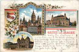 Gruss Aus Mainz - Litho - Mainz