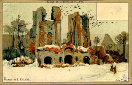 Villers-la-Ville - Ruines De L'Abbaye, Façade De L'église - Villers-la-Ville