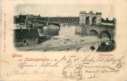 Gruss Aus Ludwigshafen - Rheinbrücke - Ludwigshafen