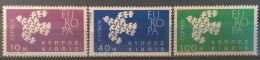 1961 - Cyprus (Republic) - MNH - Europa CEPT + 1969 + 1971 - 9 Stamps - Unused Stamps