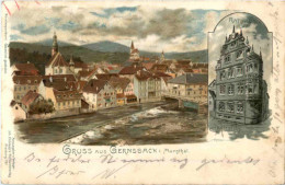 Gruss Aus Gernsbach - Litho - Gernsbach