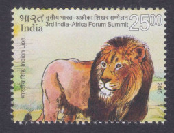 Inde India 2015 MNH Indian Lion, Wildlife, Wild Life, Animal, Animals, Lions, Fauna - Neufs