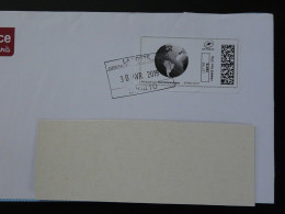 Terre Vue De L'espace Timbre En Ligne Montimbrenligne Sur Lettre (e-stamp On Cover) Ref TPP 5483 - Printable Stamps (Montimbrenligne)